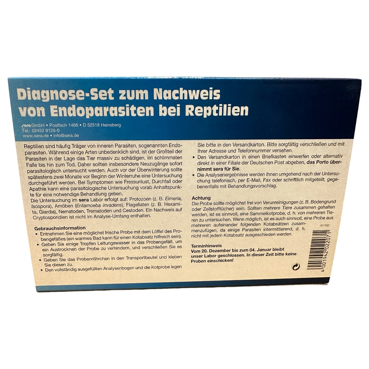 kotprobe mensch aufbewahren Kotproben-Set für Schildkröten – Schildkröten.de